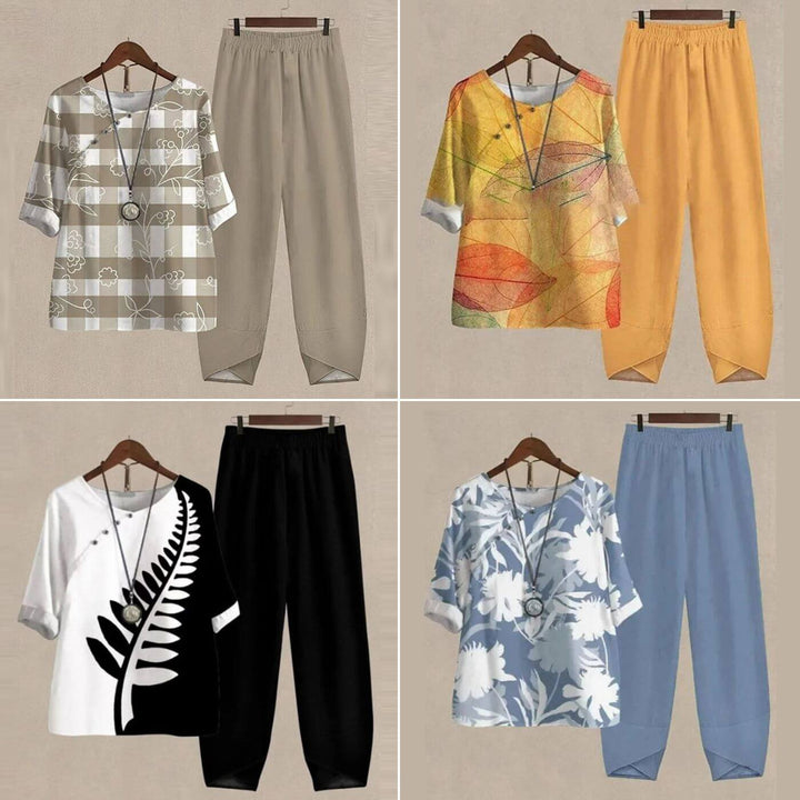 Raquel - Cómodo Conjunto de Dos Piezas