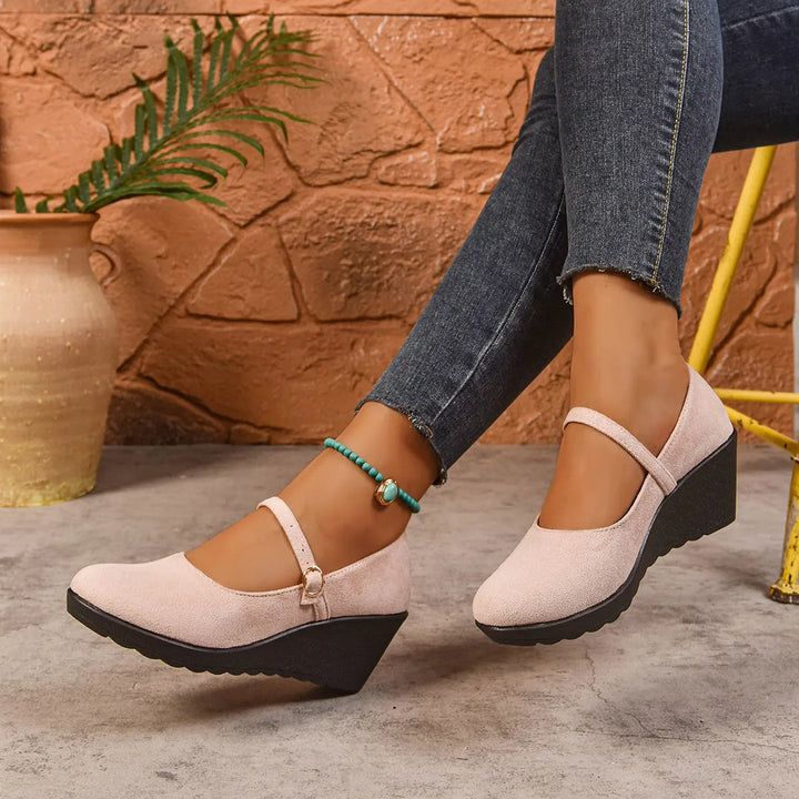 Bethy - Zapatos Mary Jane Con Correa Con Hebilla